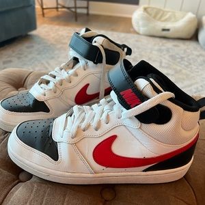 Boys Nike high tops worn five times